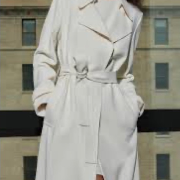 Theory Tench Coat White Size M - Picture 3 of 9